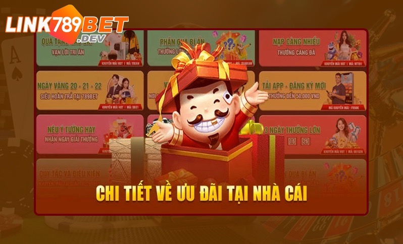 Các khuyến mãi lớn tại 789bet hấp dẫn
